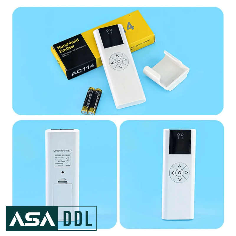 ریموت پرده برقی A-OK مدل AC114-02B - تصویر 3