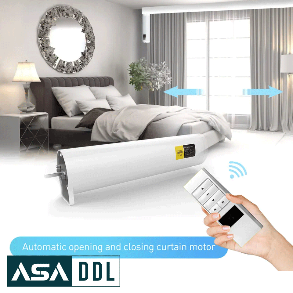 موتور پرده برقی کناررو WIFI اسمارت لایف-تویا - تصویر 6