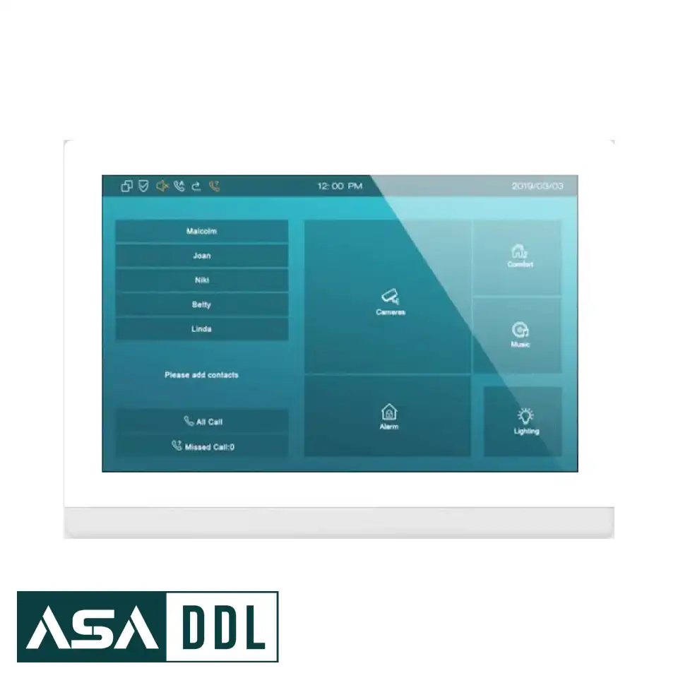 مانیتور Akuvox مدل C317A - تصویر 4