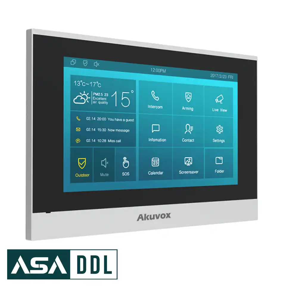 مانیتور Akuvox مدل C317S - تصویر 5