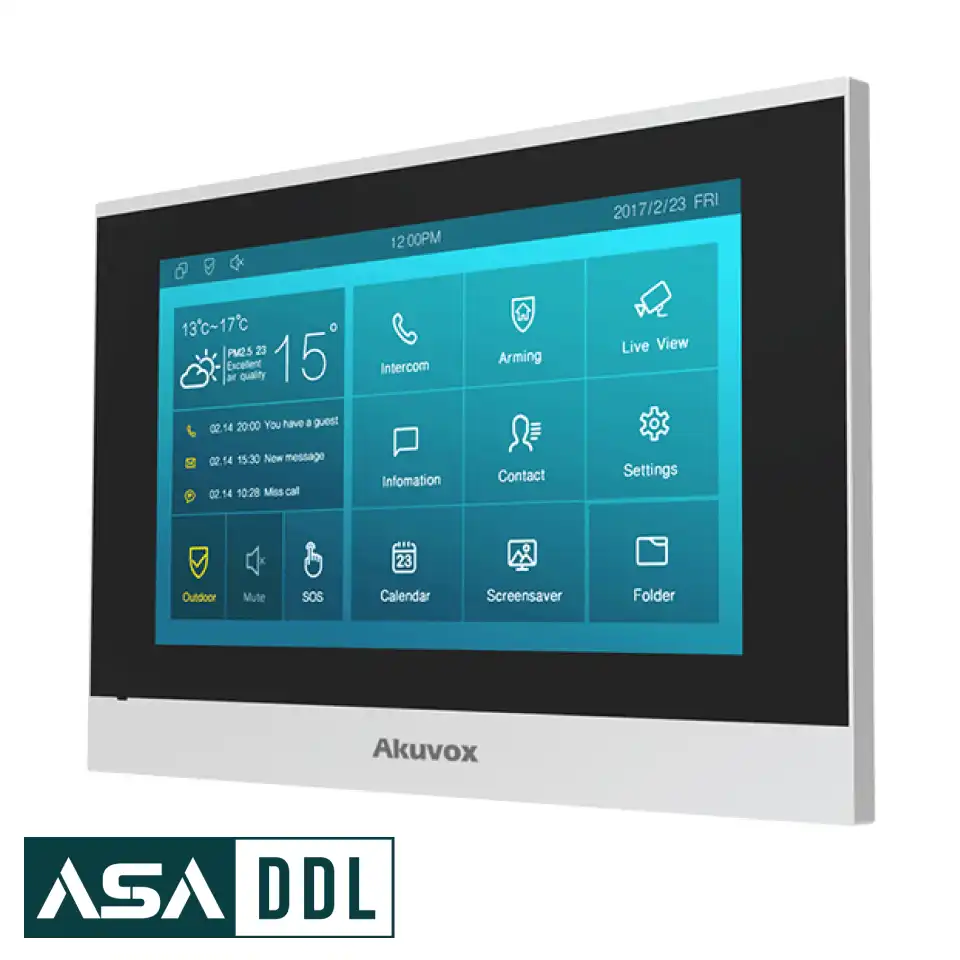 مانیتور Akuvox مدل C317S - تصویر 4