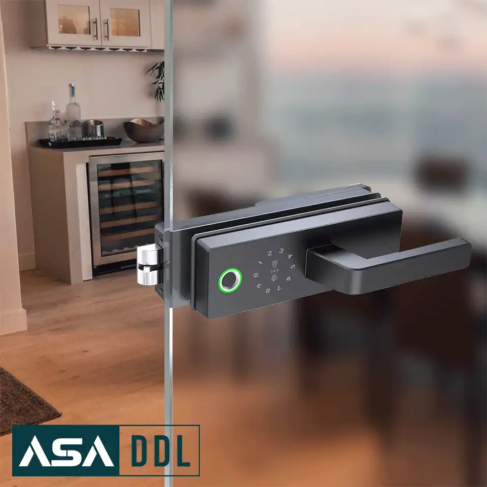 قفل دیجیتال شیشه سکوریت کادونیو GL06 - تصویر 12