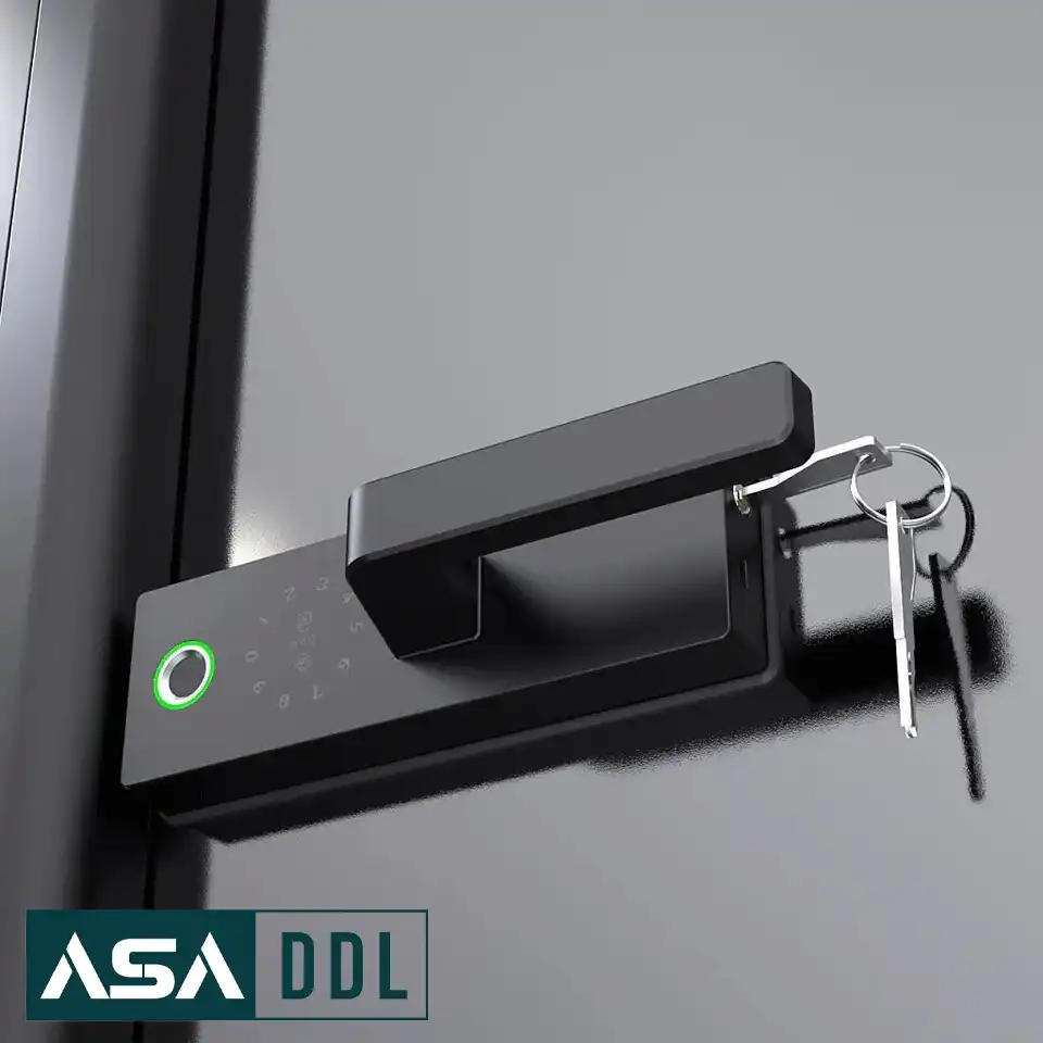 قفل دیجیتال شیشه سکوریت کادونیو GL06 - تصویر 5