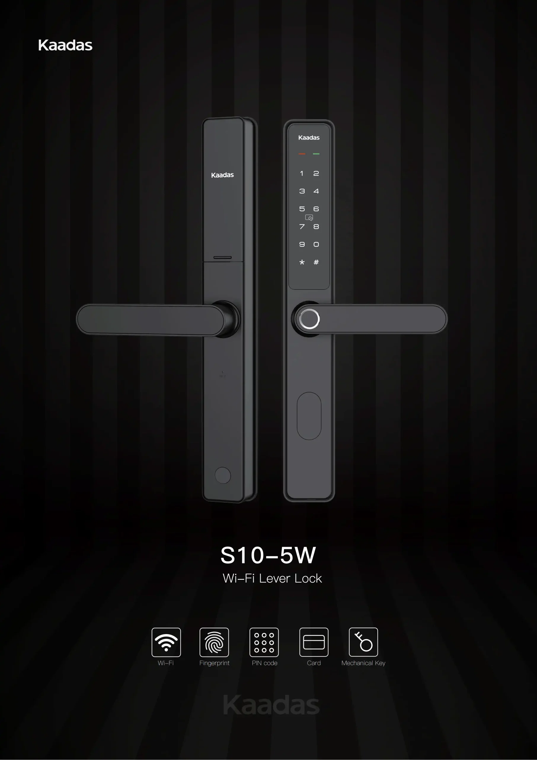 قفل درب UPVC کاداس مدل S10-5W