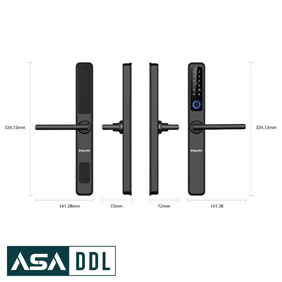 قفل یو پی وی سی فیلیپس DDL608 - تصویر 10