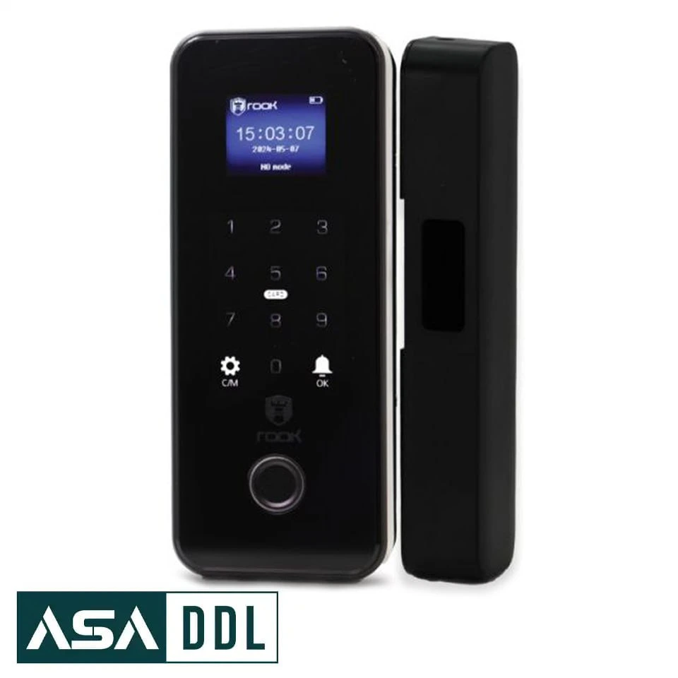 قفل دیجیتال شیشه به شیشه