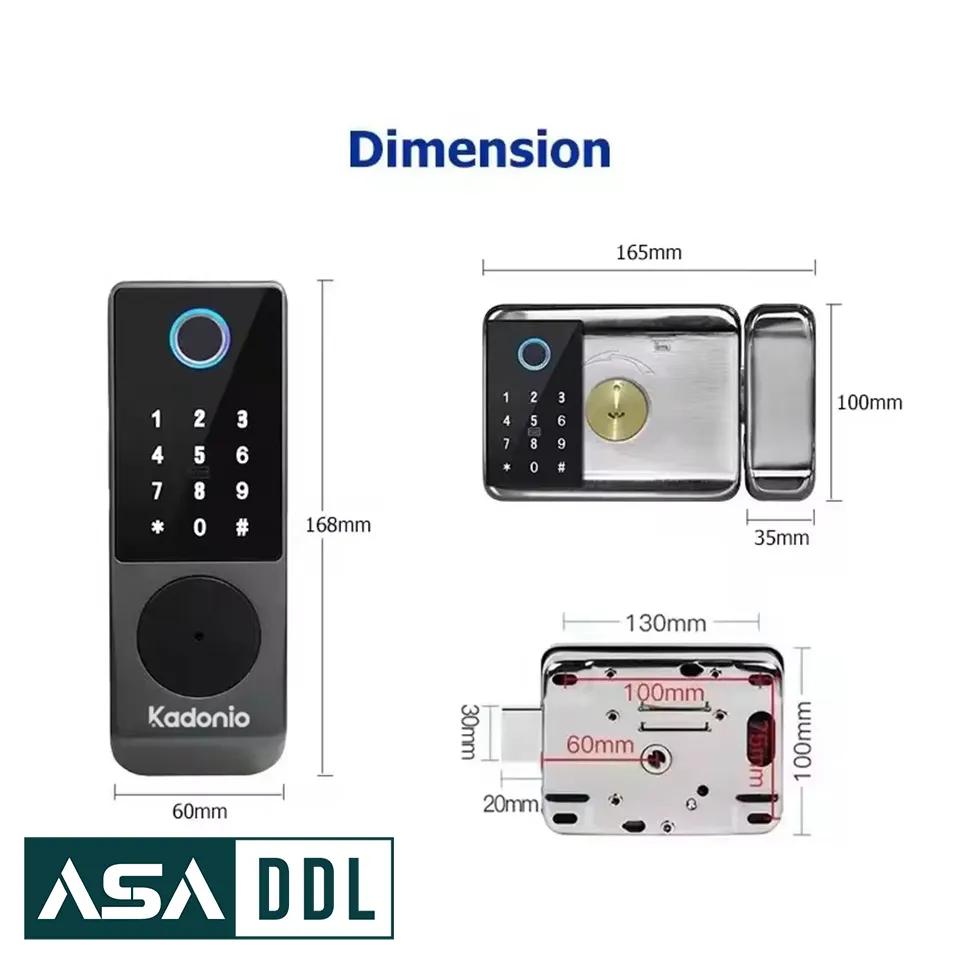 قفل هوشمند حیاطی Y600-d